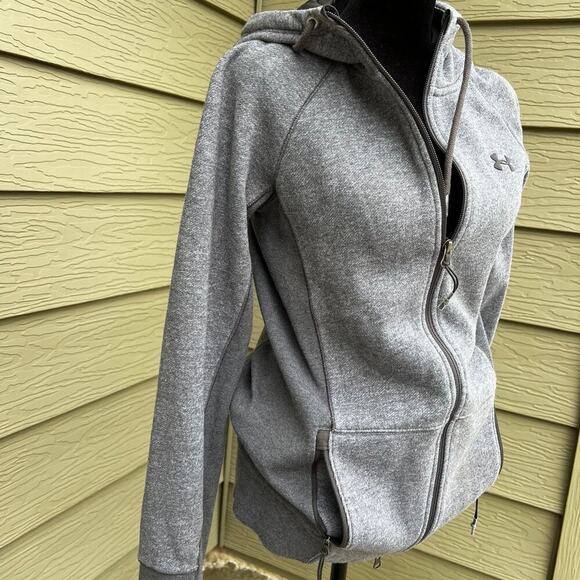 Under Armor women’s size S, loose, full zip, hoodie jacket - Picture 2 of 10